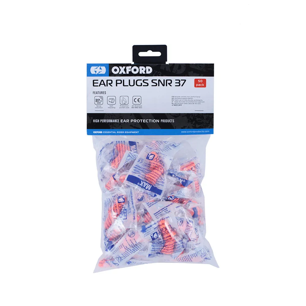 Oxford Ear Plugs SNR-37 - 50 Pairs