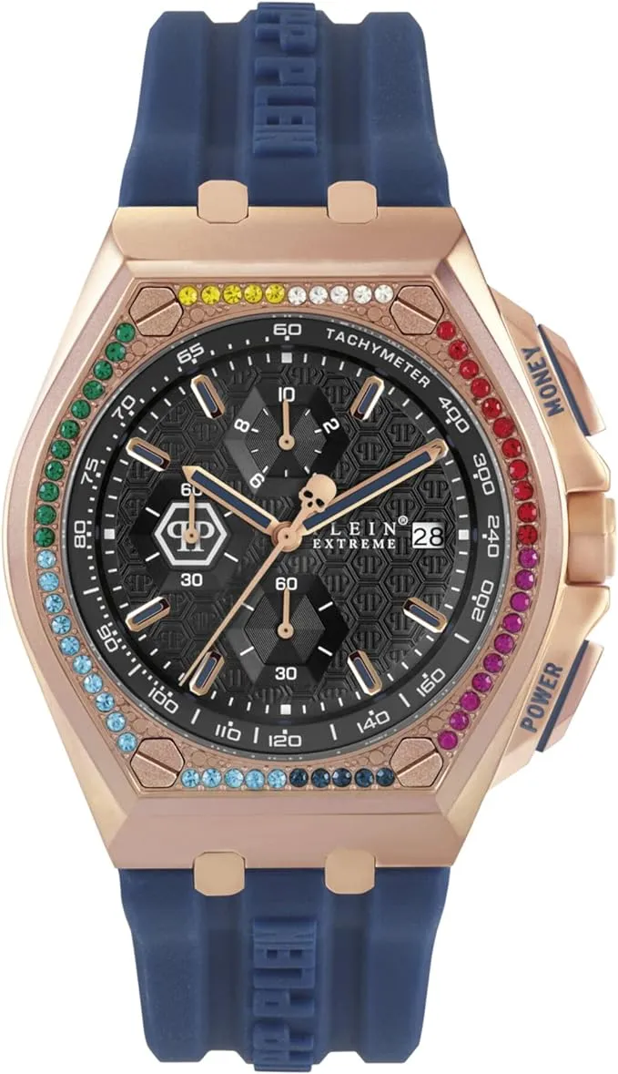 Philipp Plein Mens Watch Plein Extreme Rose Gold PWGAA0321