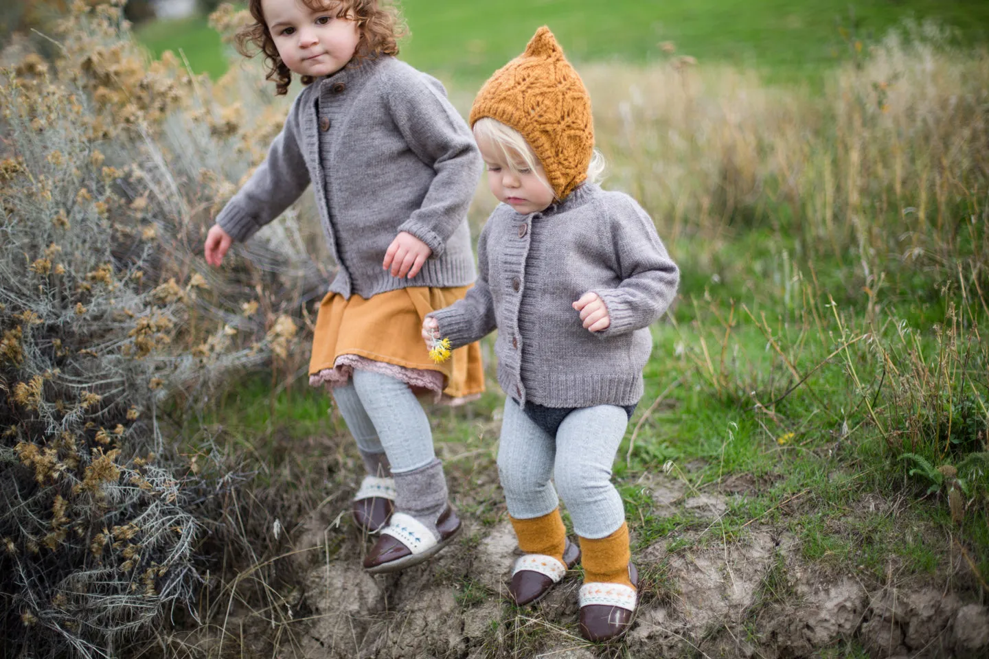 Plum Merino Wool Bonnet