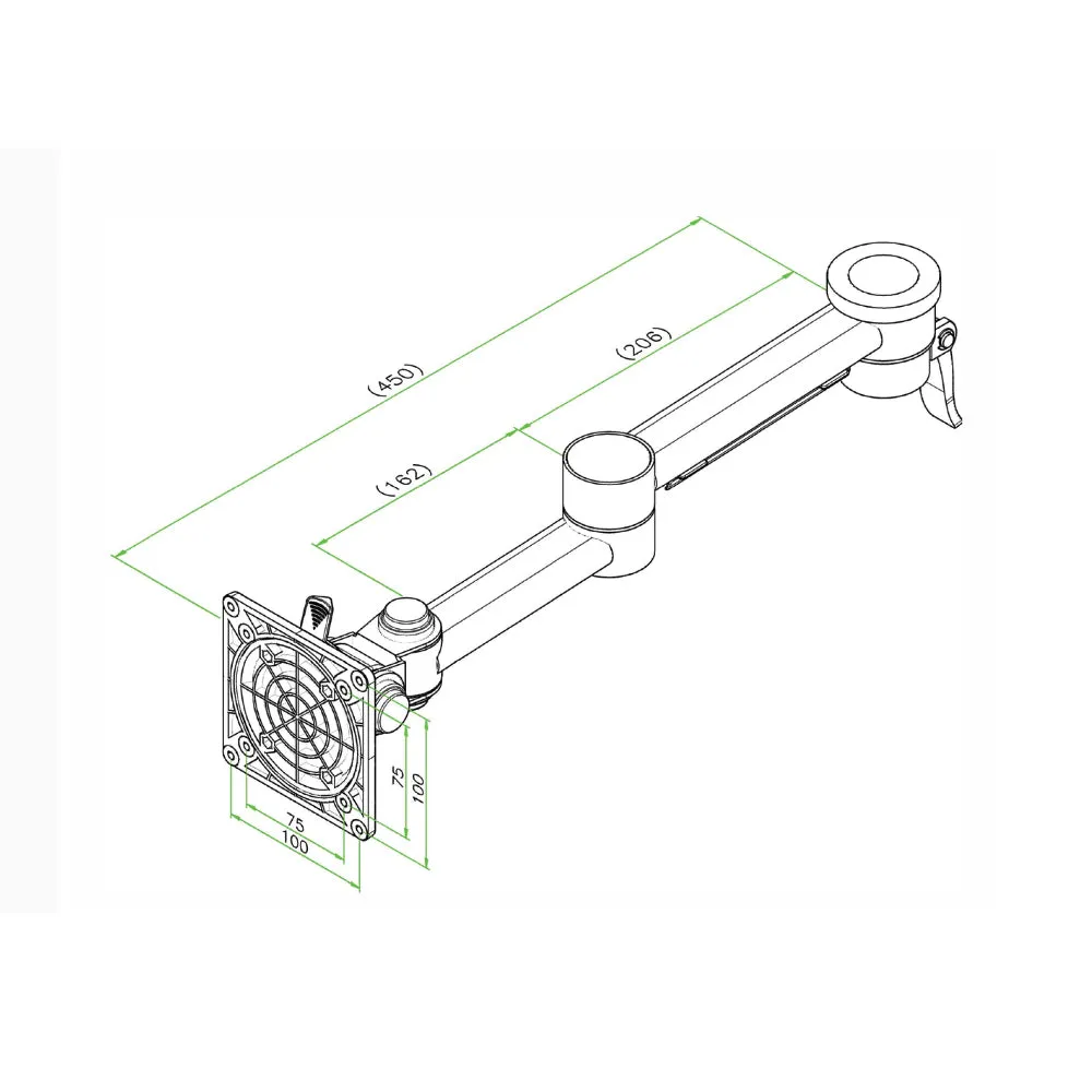 Pluto LCD Monitor Arm