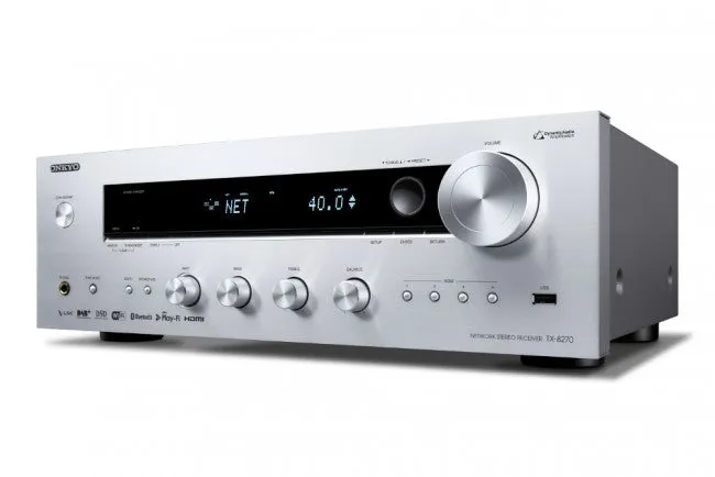 Premium klasės stereo komplektas - stiprintuvas ONKYO TX-8270, su kolonėlėm Focal Chorus 726