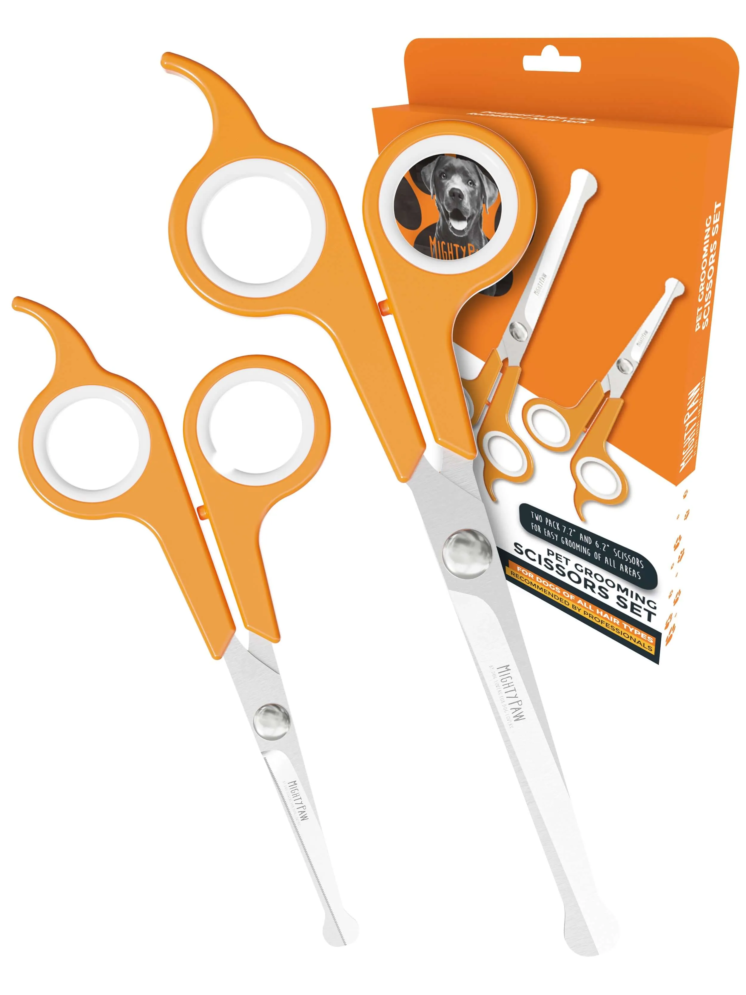 Pro-Grade Dog Grooming Scissors: Expert Set