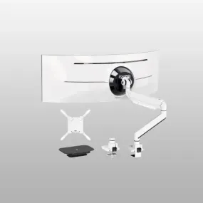 PUTORSEN 17-57 inch Ultrawide Monitor Arm,white