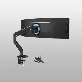 PUTORSEN Premium Ultrawide Single Monitor Arm, for Most 17-49 inch Screens Holds up to 44lbs