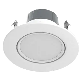 RAB 8W LED 4" Round Retrofit Downlight Adjustable Gimbal Selectable CCT