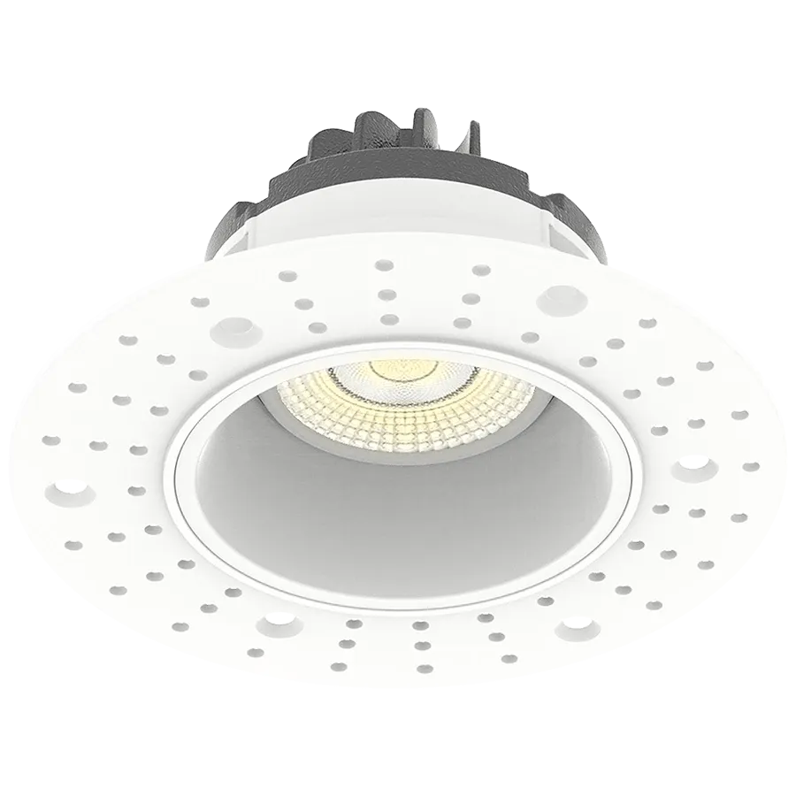 RAB GR3TL 9W LED 3" Trimless Gimbaled Downlight Selectable CCT