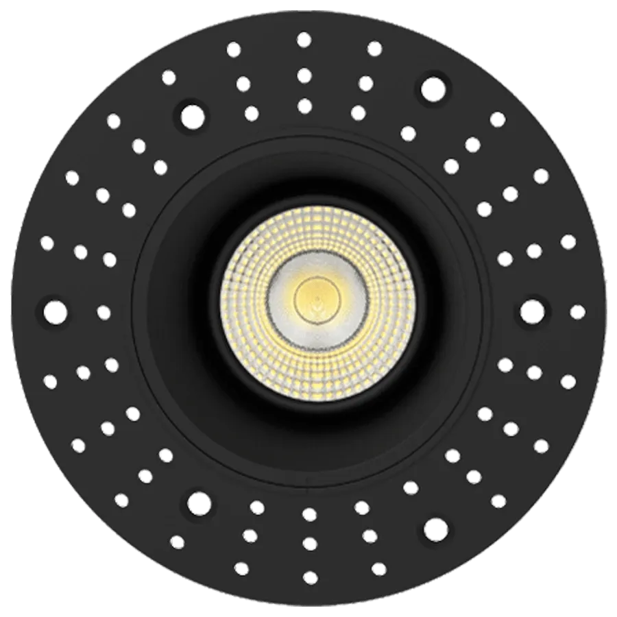 RAB GR3TL 9W LED 3" Trimless Gimbaled Downlight Selectable CCT