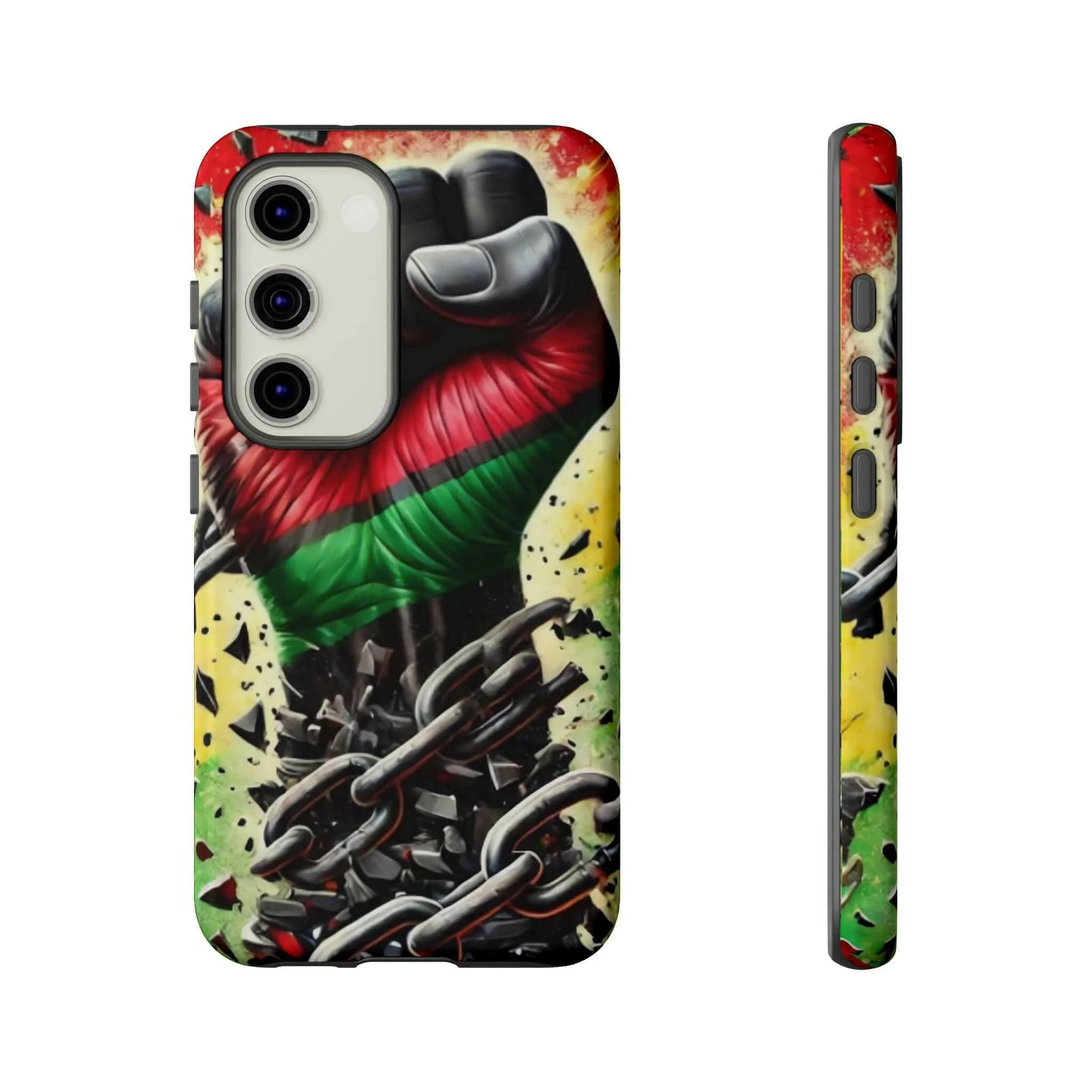 Raised Fist Tough Phone Case