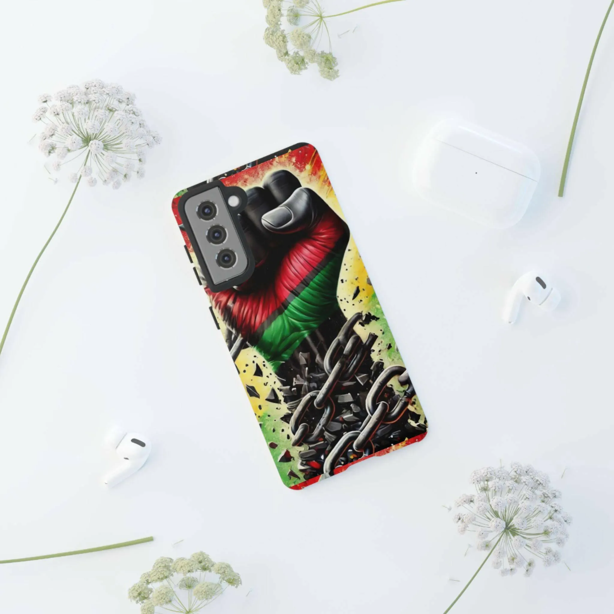 Raised Fist Tough Phone Case