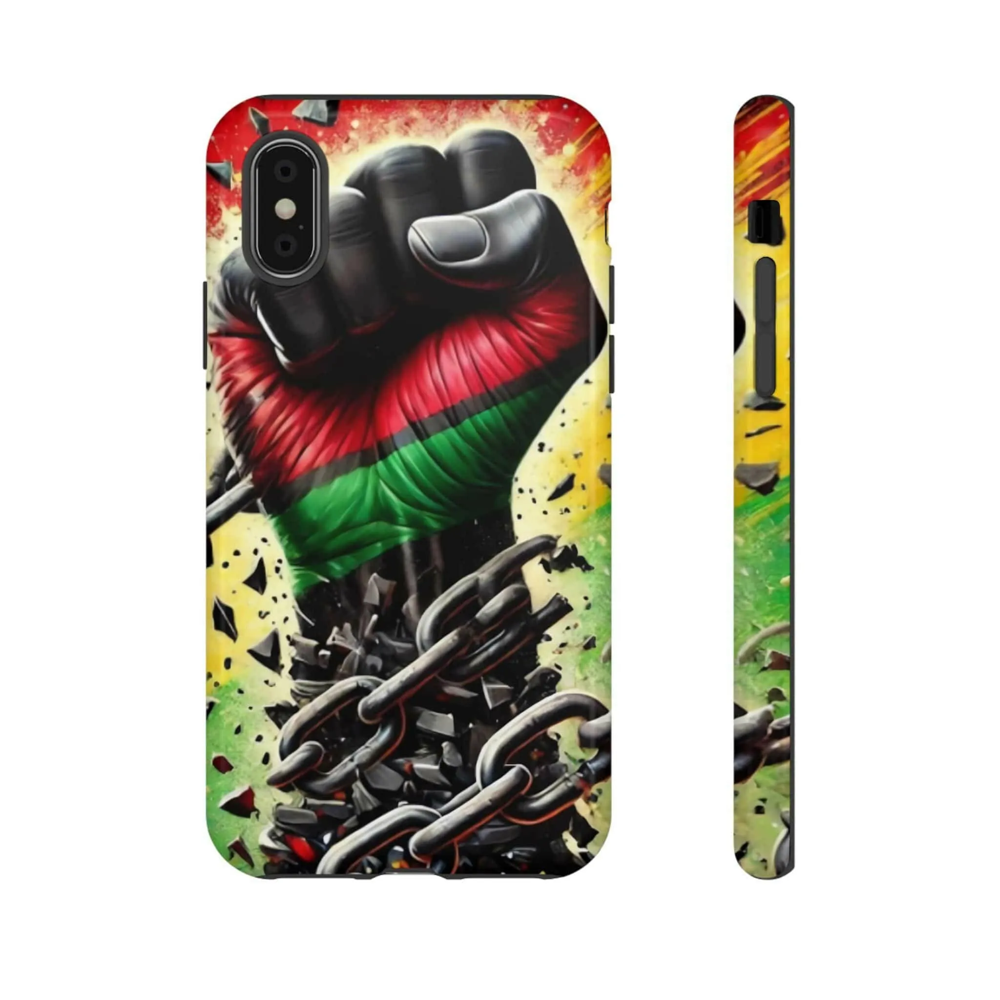 Raised Fist Tough Phone Case