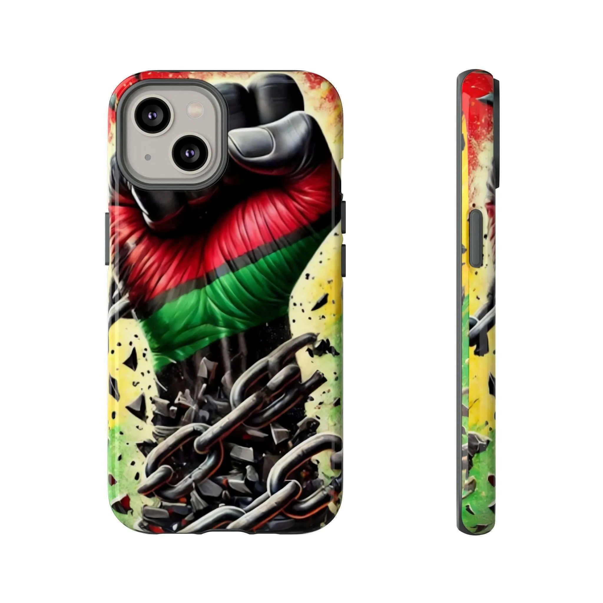 Raised Fist Tough Phone Case