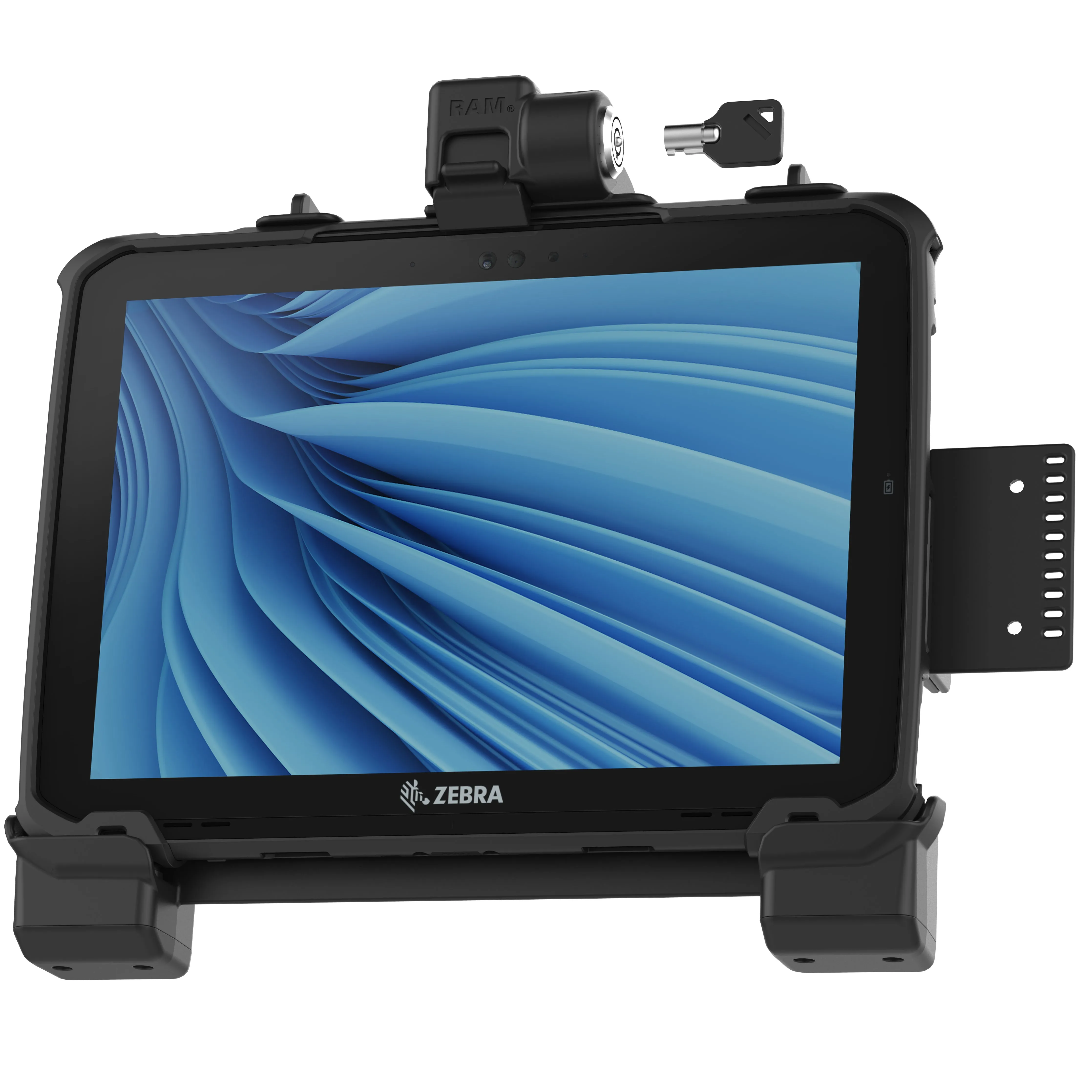 RAM® Locking Form-Fit Holder for Zebra ET8x 2-in-1 Tablet