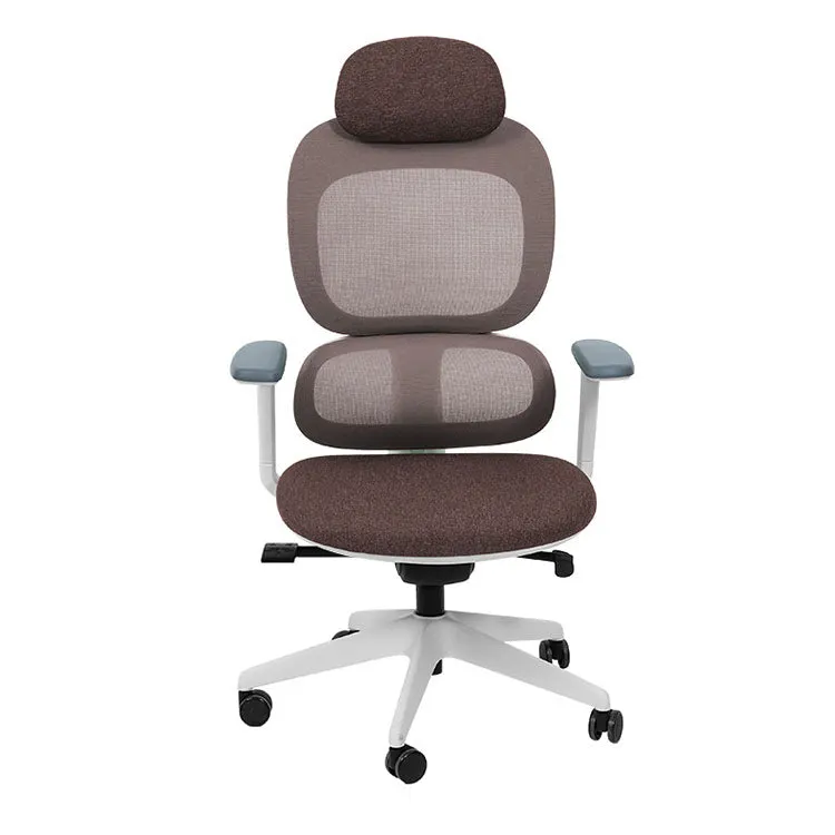 Reclining Office Chair Ergonomic Chair Staff Chair  with Headrest