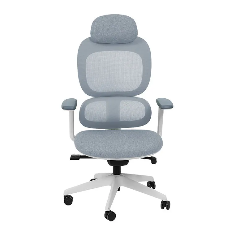 Reclining Office Chair Ergonomic Chair Staff Chair  with Headrest