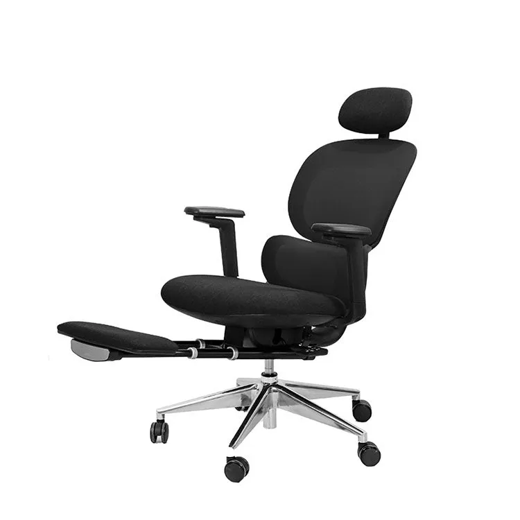 Reclining Office Chair Ergonomic Chair Staff Chair  with Headrest