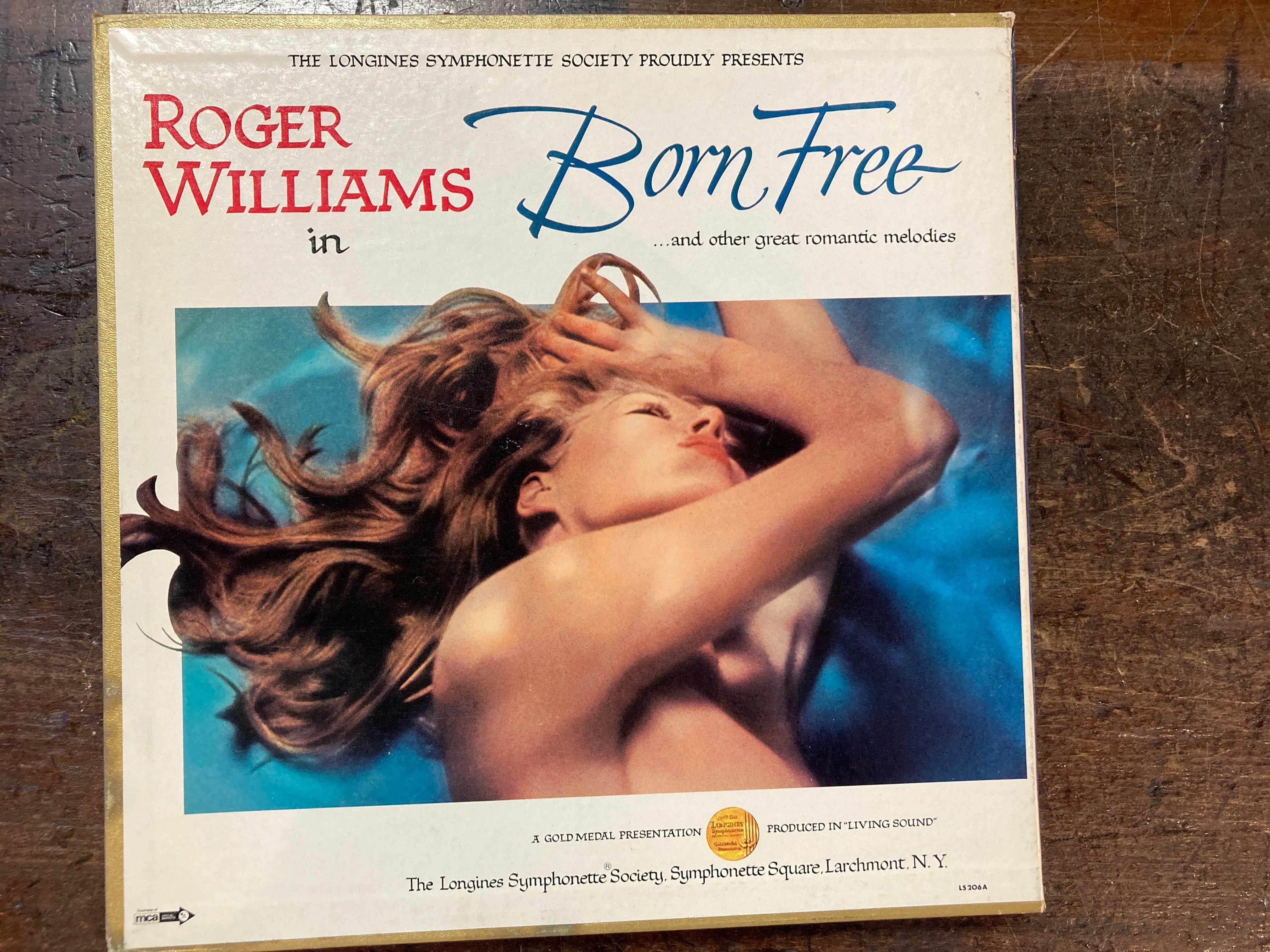 Roger Williams, Born Free 5 record Box Set