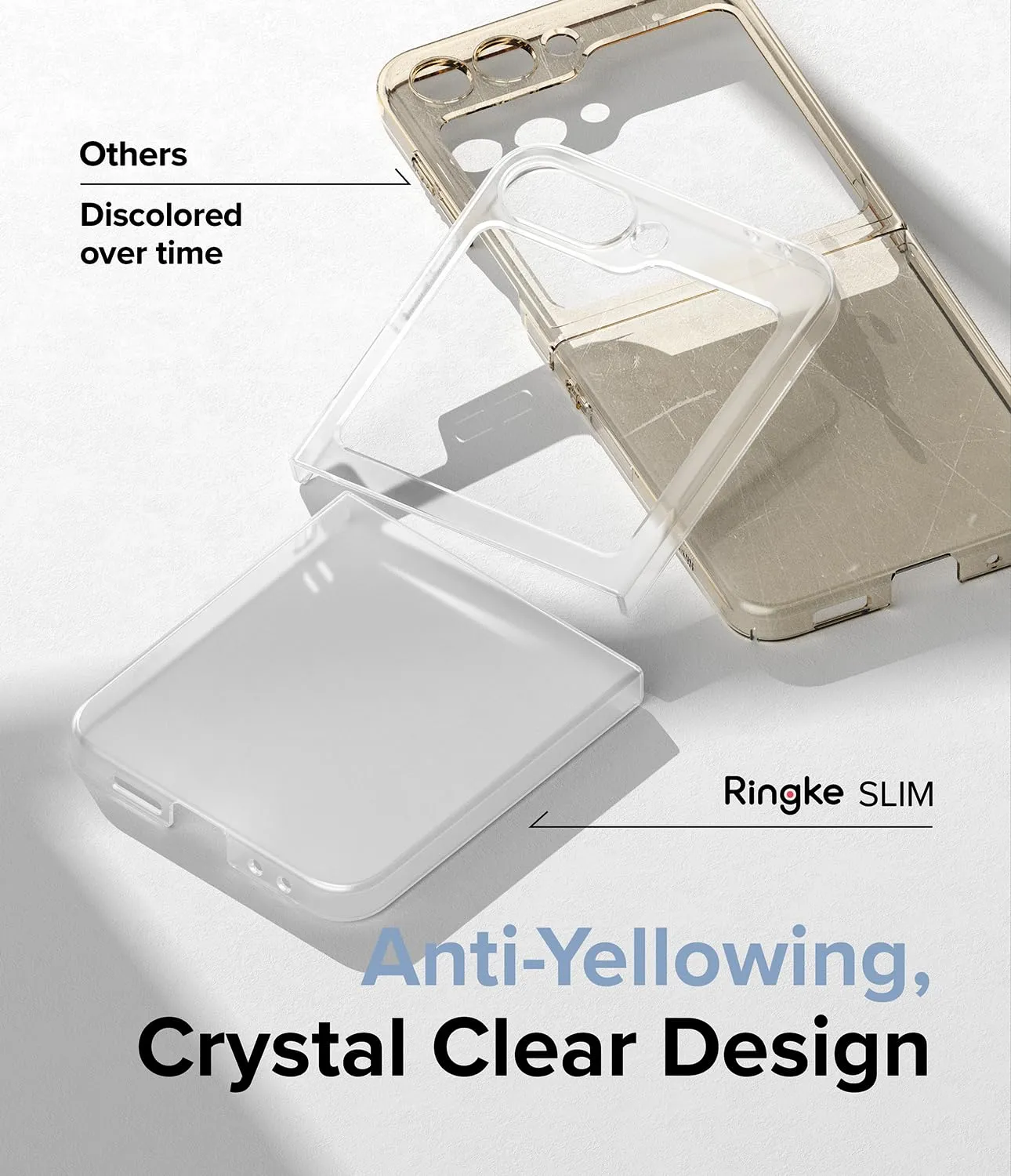 Samsung Galaxy Z Flip 6 Back Cover Case | Slim - Matte Clear