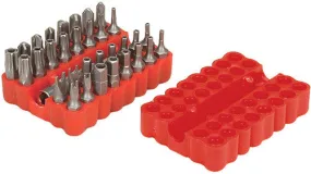 Security Screw Bit Set (33 Pieces)