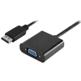 Shintaro Displayport To Vga Adapter Black