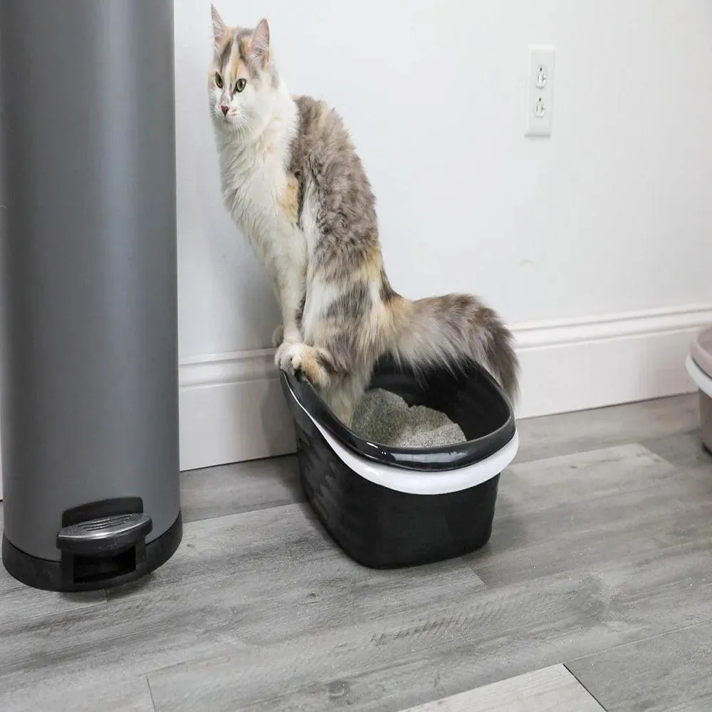 Sifting Cat Litter Box White