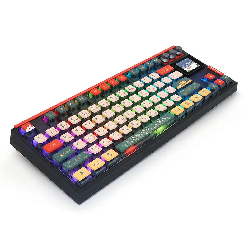 SKYLOONG GK87Pro Christmas Keyboard Combo Christmas Gift