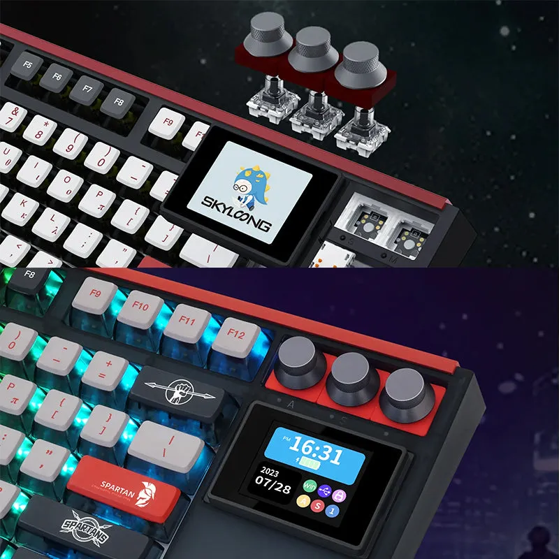 SKYLOONG GK87Pro Christmas Keyboard Combo Christmas Gift