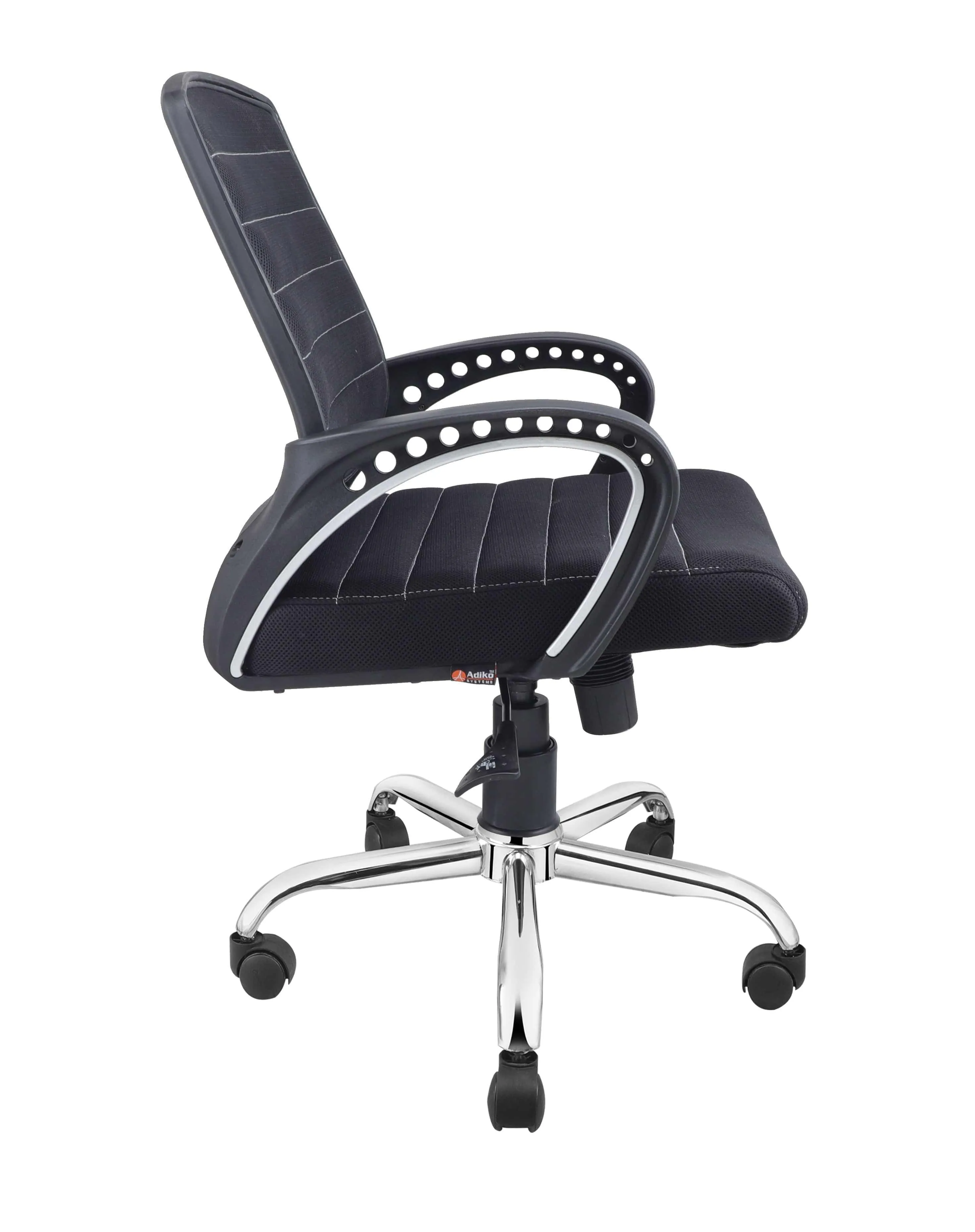 Smart Ergonomic Chair With Breathable Black Mesh Fabric