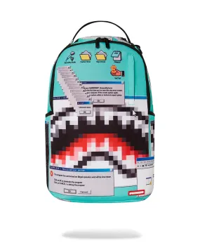 Sprayground Computer Virus Shark Backpack B6299