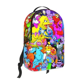 Sprayground Sesame Street Crammed DLXSR Backpack B6385