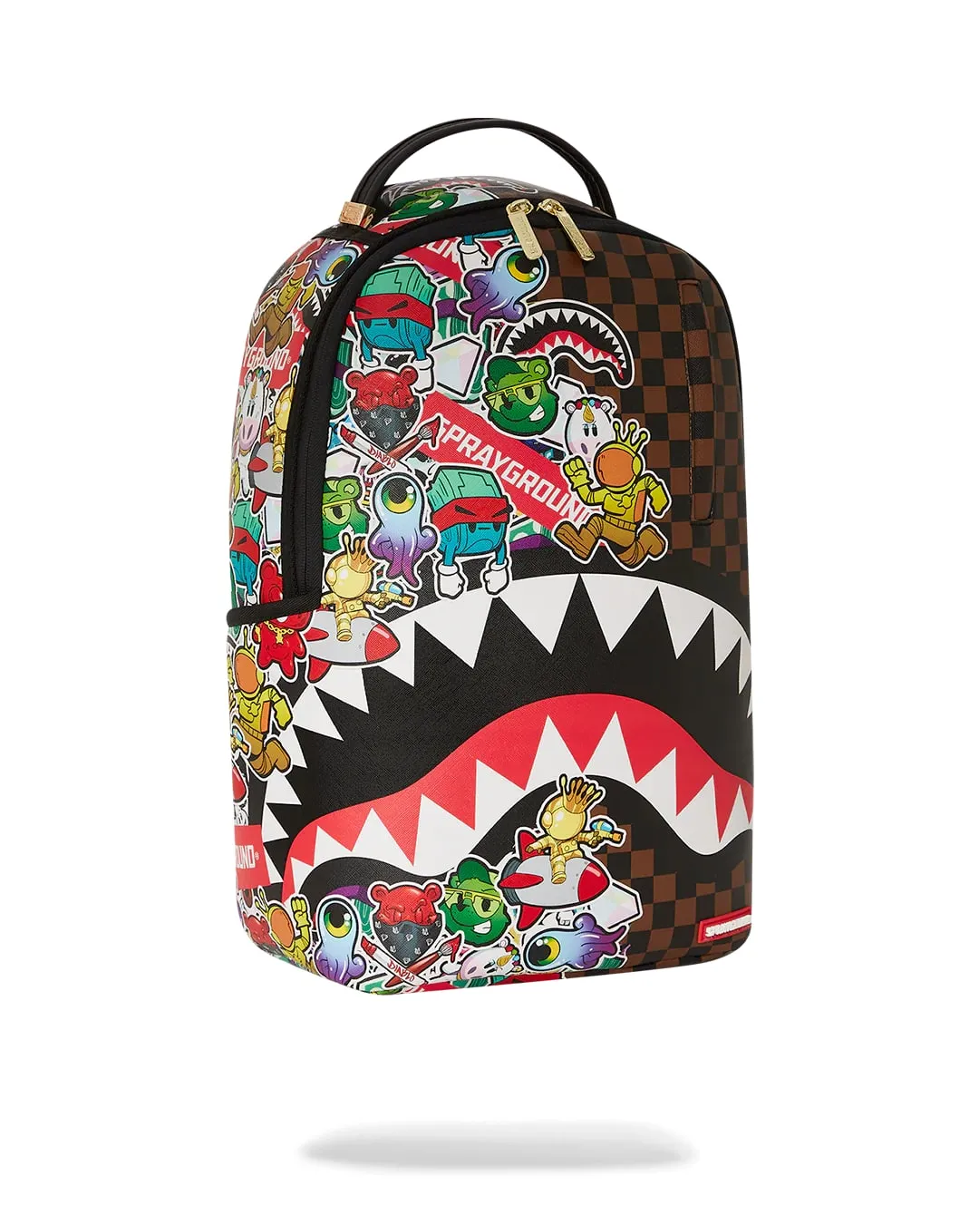 Sprayground Sharks In Stickers DLXSV Backpack B5798