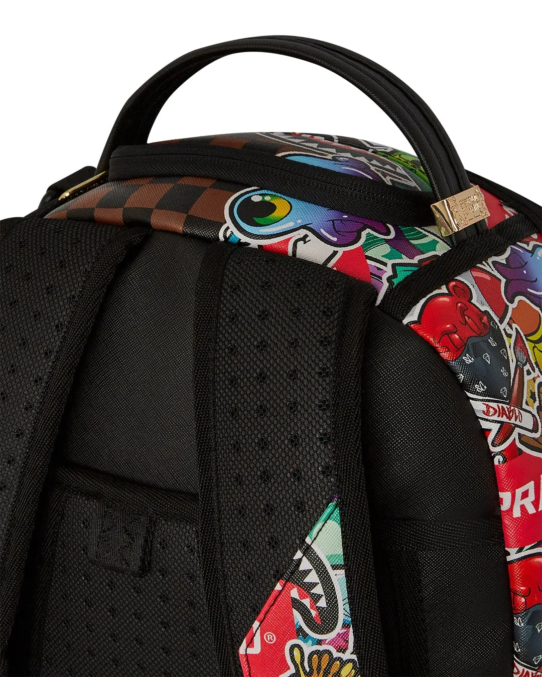 Sprayground Sharks In Stickers DLXSV Backpack B5798