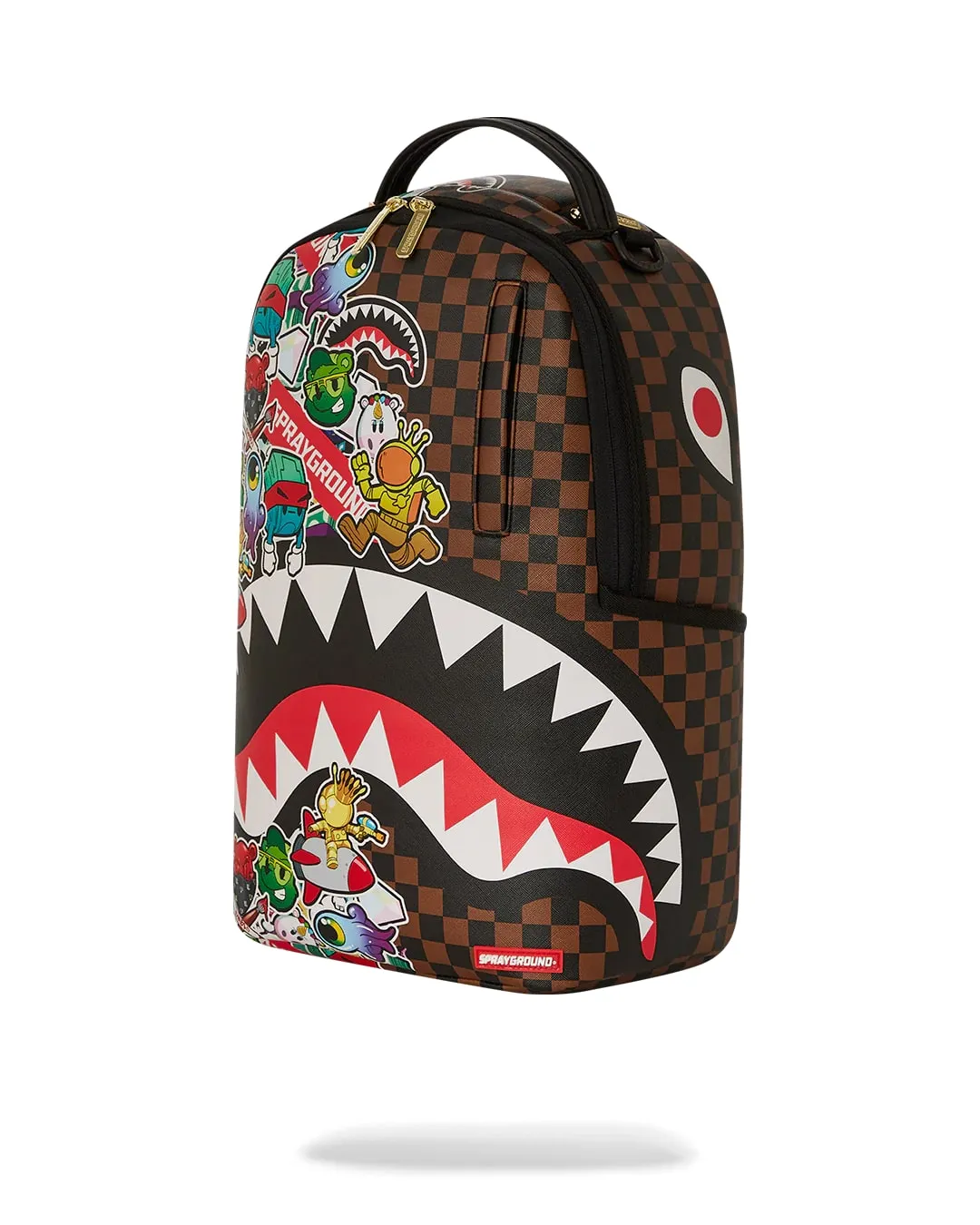 Sprayground Sharks In Stickers DLXSV Backpack B5798