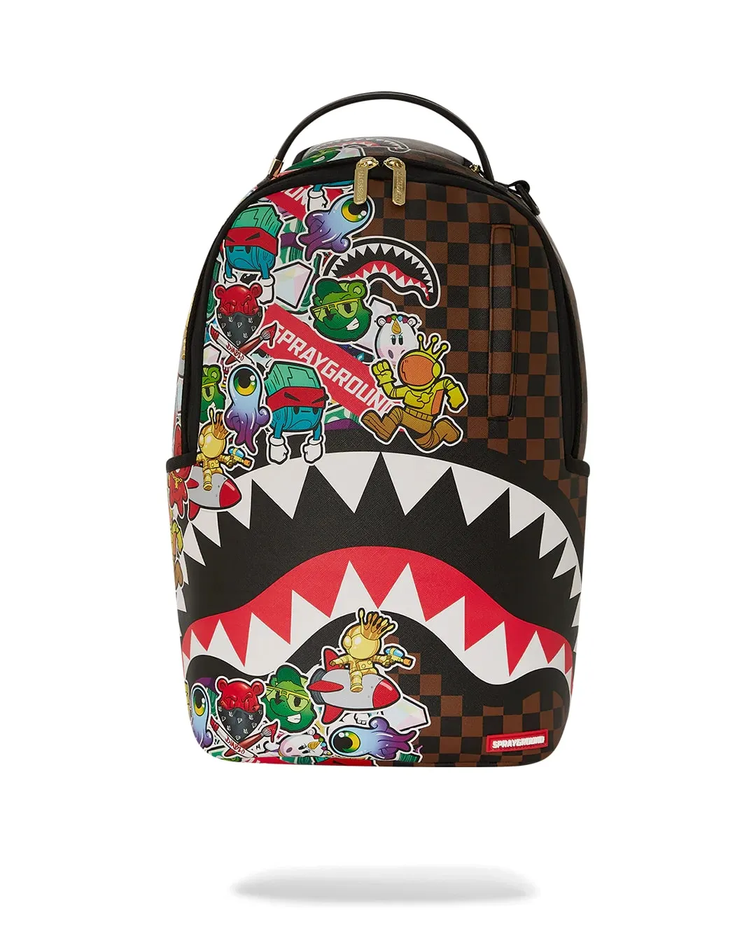 Sprayground Sharks In Stickers DLXSV Backpack B5798