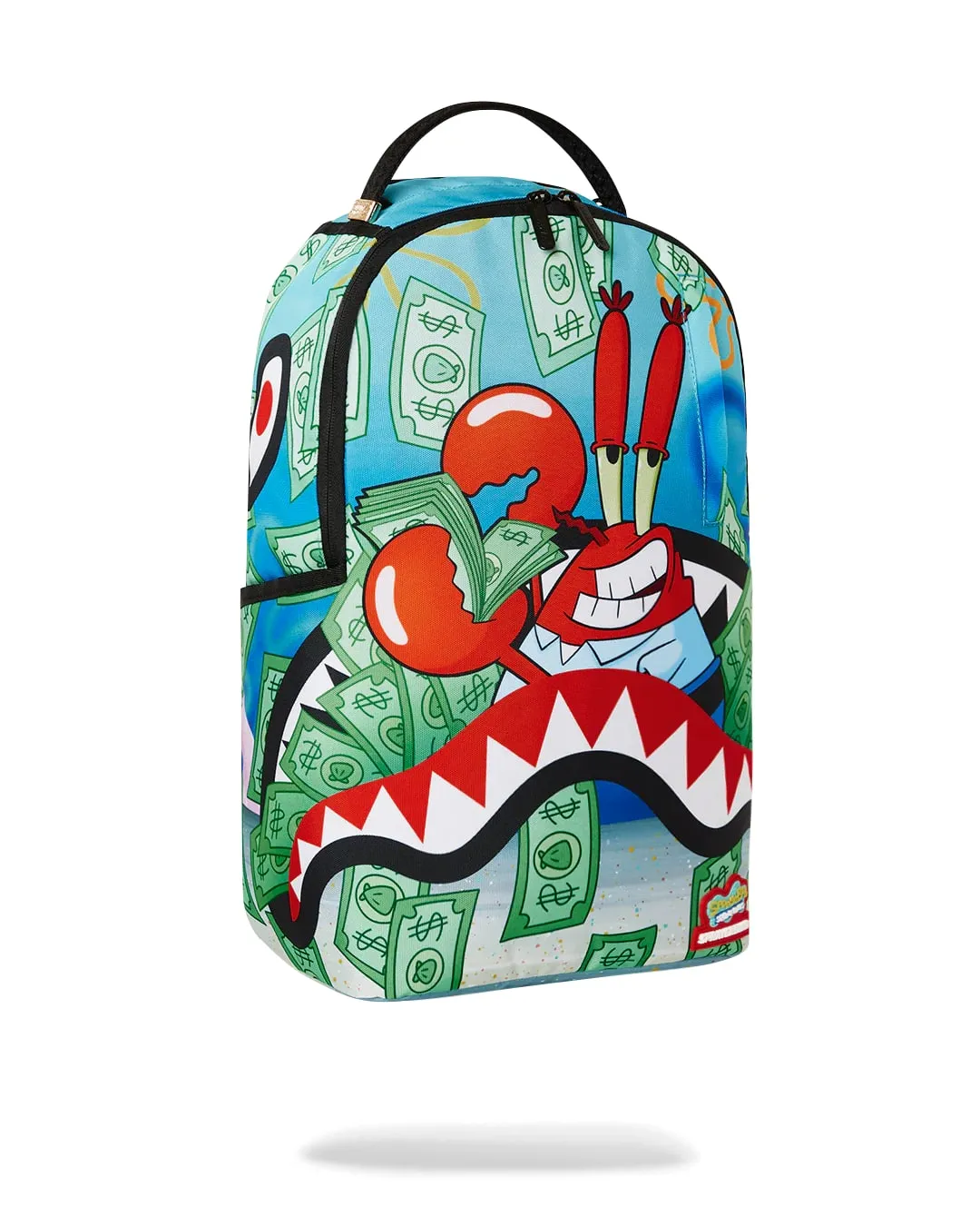 Sprayground Sponge Bob Crabs Count DLXSR Backpack B6001