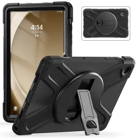 Techair Classic Pro - Protective Case For Tablet - Rugged - Silicone, Polycarbonate - Black - For Samsung Galaxy Tab A9 