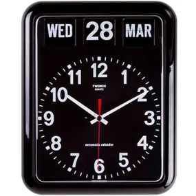 Twemco BQ-12A Flip Clock (Black)