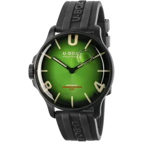 U-Boat Men's Watch Darkmoon Green 8698/D