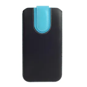 Universal Phone Pouch - Two Tone Black Blue