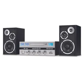 Victor Milwaukee II Desktop Bluetooth CD Stereo System