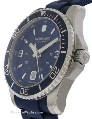 Victorinox Swiss Army Maverick GS Mens Strap Watch - Blue Dial and Steel Case