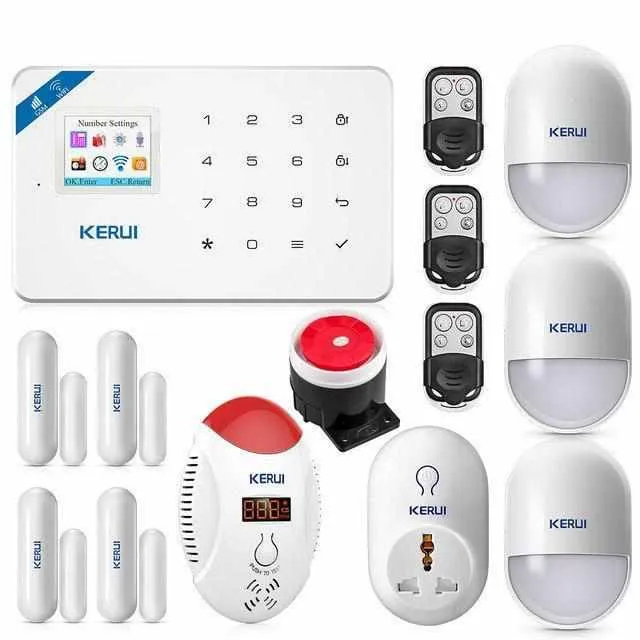 W18 Wireless Home Security Alarm System - Wifi GSM IOS/Android APP SMS Alarm For Home Security