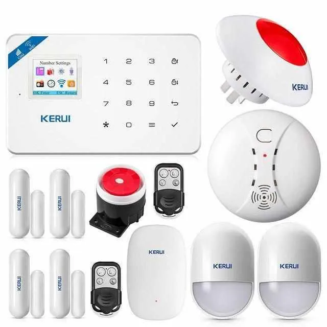 W18 Wireless Home Security Alarm System - Wifi GSM IOS/Android APP SMS Alarm For Home Security