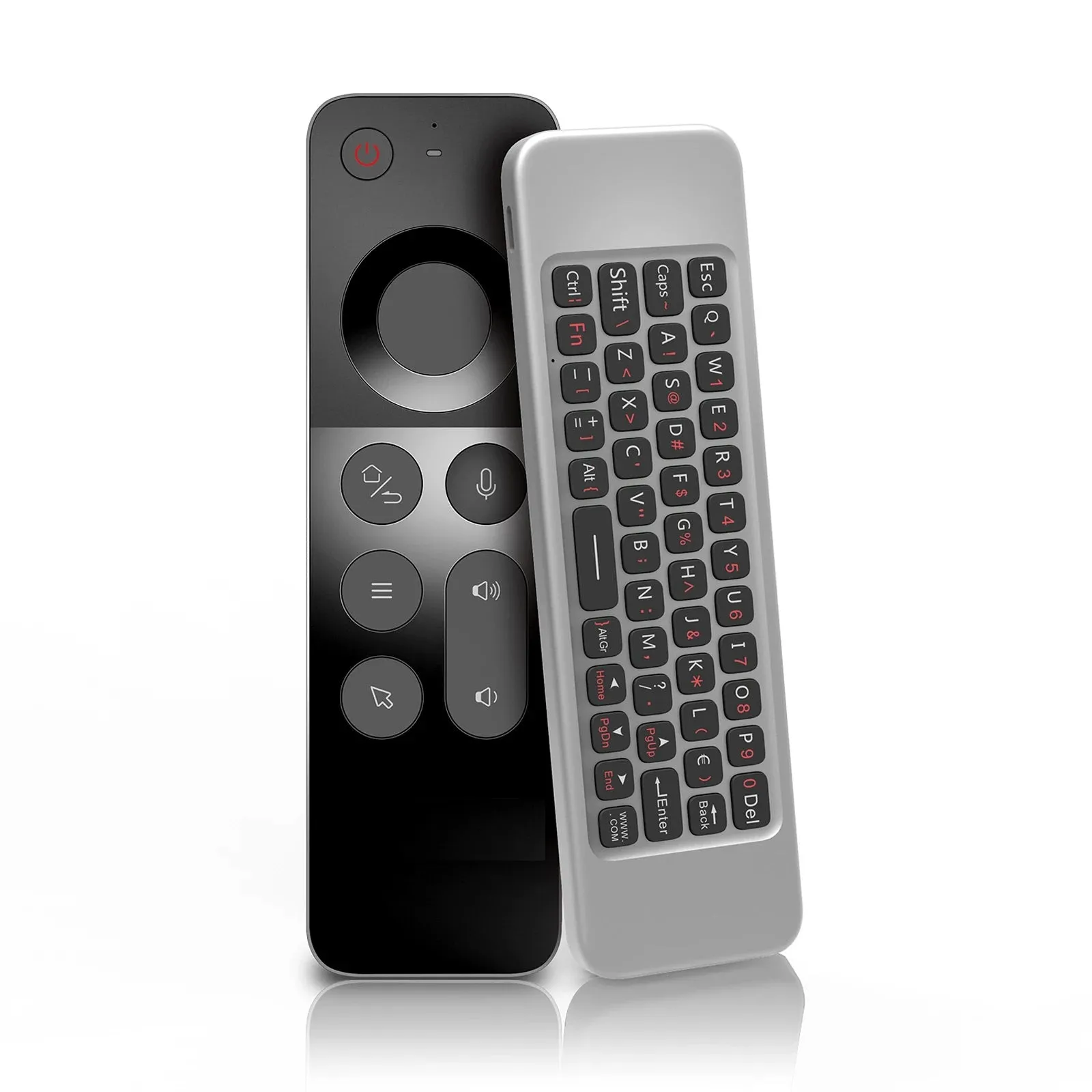 W3 Air Mouse 2.4g Wireless Remote Control | 4-in-1 Air Mouse Gyroscope Smart Voice Remote Control Mini Keyboard For Android Tv Box / For Mac Os/ Linux