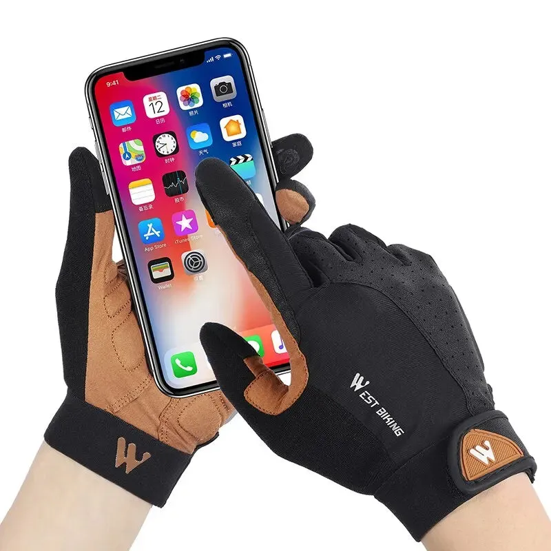 WEST BIKING Spring/Autumn Unisex Motorcycle Gloves