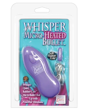 Whisper Micro Heated Bullet - Purple