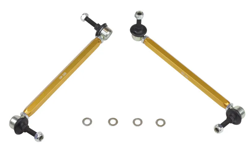 Whiteline Sway Bar End Link Kit Hyundai Accent (2005-2019) [270-295mm/ 10mm Ball Stud] Front - KLC163