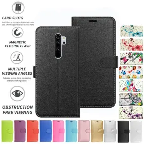 Xiaomi Redmi Note 8 Pro Flip Folio Book Wallet Case