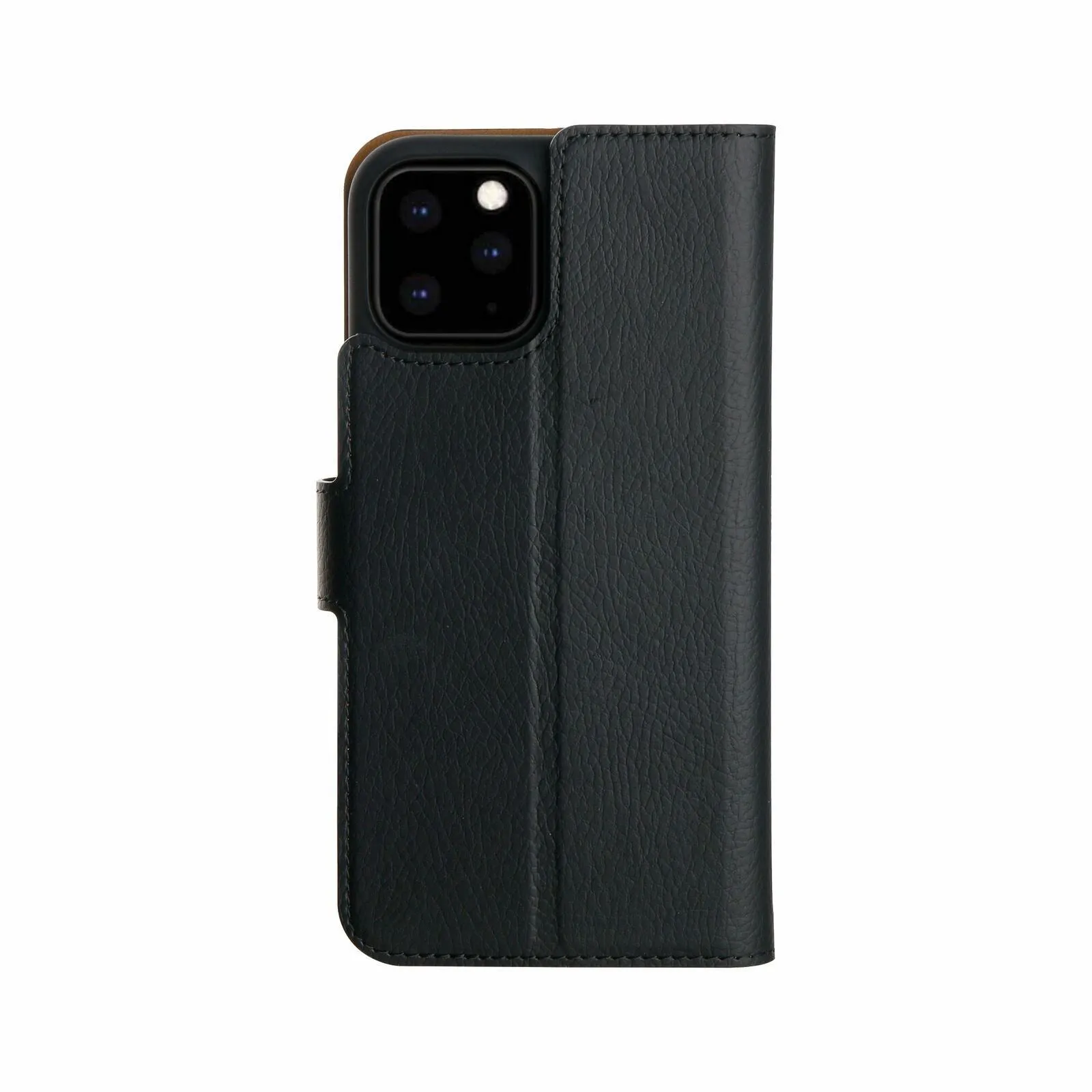 XQISIT Slim Wallet for iphone 11 Pro 5.8" Black with Stand Flip Case Cover