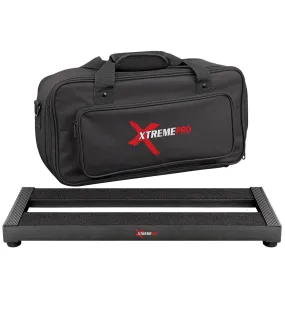 XTREME PRO Pedal board - Small with Carry Bag & Adhesive Tape