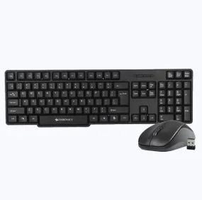 Zeb Companion 107 Keyboard and Mouse Combo with Nano Receiver Wireless Laptop Keyboard  (Black)